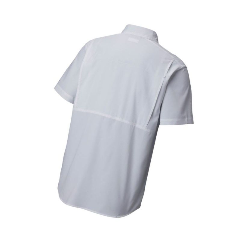 Koszule Columbia Silver Ridge Lite Short Sleeve Męskie Białe | 50VGLSYDT