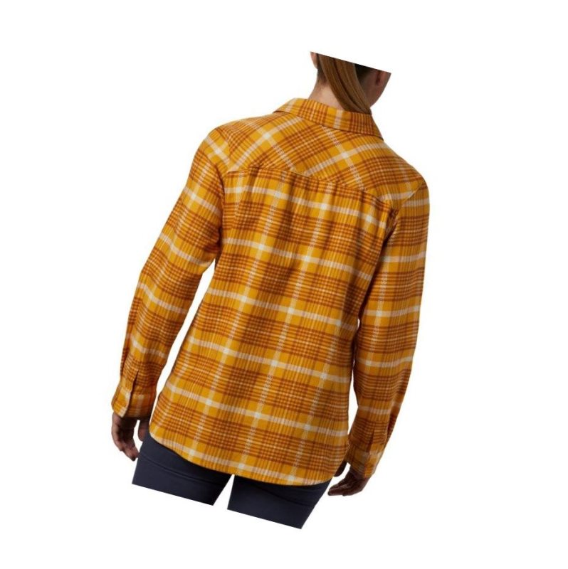 Koszule Columbia Simply Put II Flannel Damskie Pomarańczowe | 96WFMSYRL