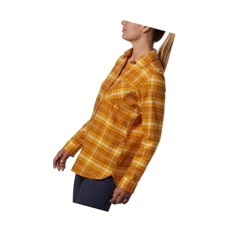 Koszule Columbia Simply Put II Flannel Damskie Pomarańczowe | 96WFMSYRL