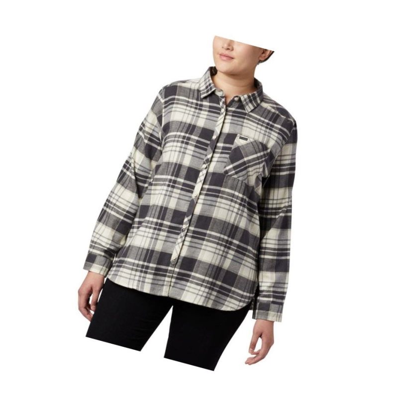 Koszule Columbia Simply Put II Flannel Plus Size Damskie Kolorowe | 02WUBMCQZ