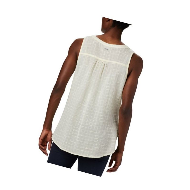 Koszule Columbia Summer Ease Sleeveless Damskie Żółte | 80JNYVWGQ