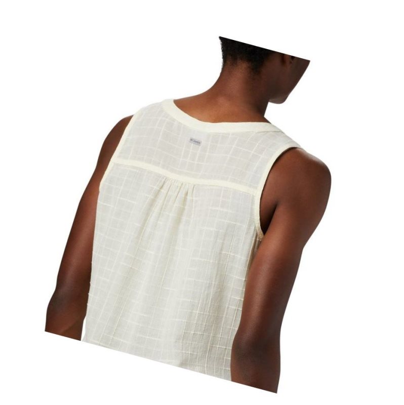 Koszule Columbia Summer Ease Sleeveless Damskie Żółte | 80JNYVWGQ