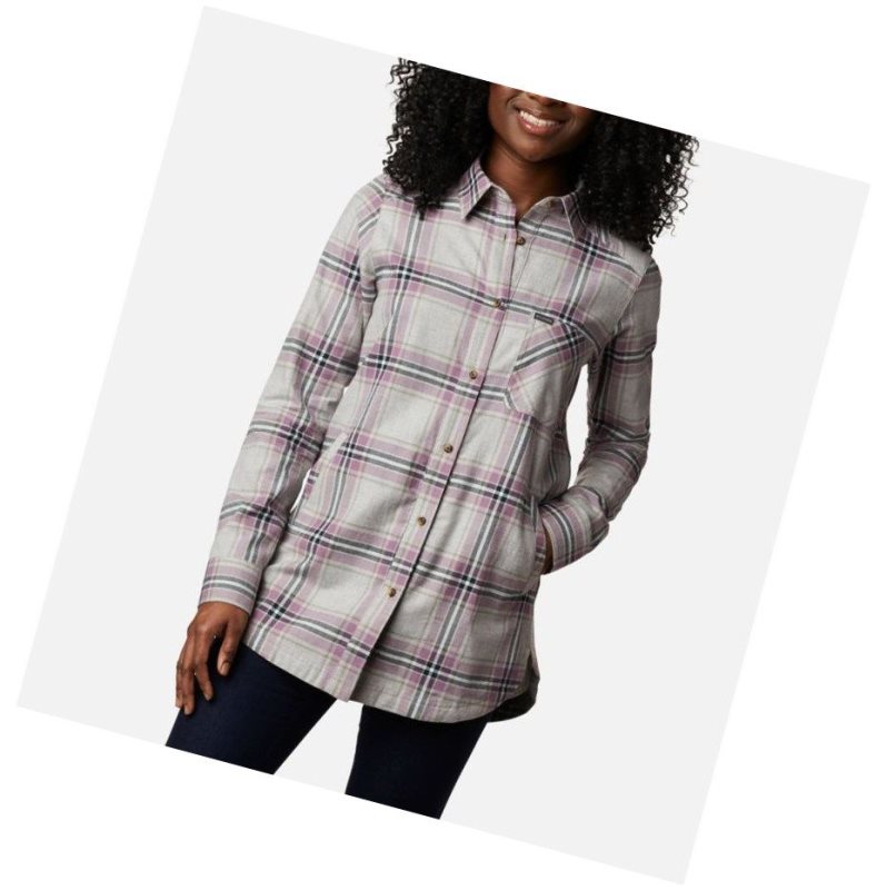 Koszule Columbia Sunday Summit Plaid Tunic Damskie Kolorowe | 86LPVETDY