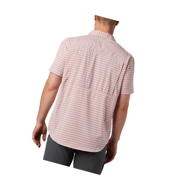 Koszule Columbia Twisted Creek II Short Sleeve Big Męskie Czerwone | 76ZQRLGKM