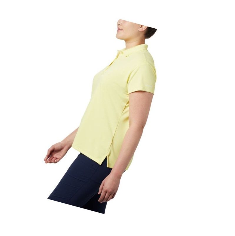 Koszulki Polo Columbia PFG Innisfree Short Sleeve Plus Size Damskie Pomarańczowe | 17PYEUZMQ