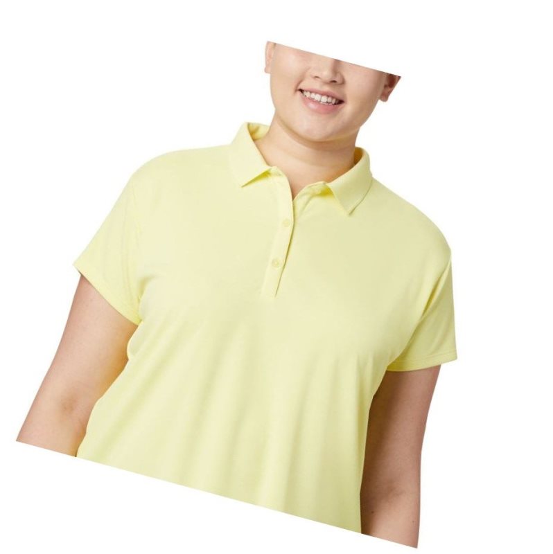 Koszulki Polo Columbia PFG Innisfree Short Sleeve Plus Size Damskie Pomarańczowe | 17PYEUZMQ