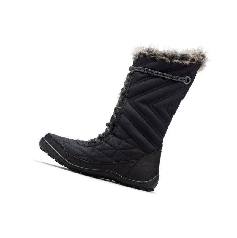 Kozaki Columbia Minx Mid III Damskie Czarne Szare | 61BFSDMEI