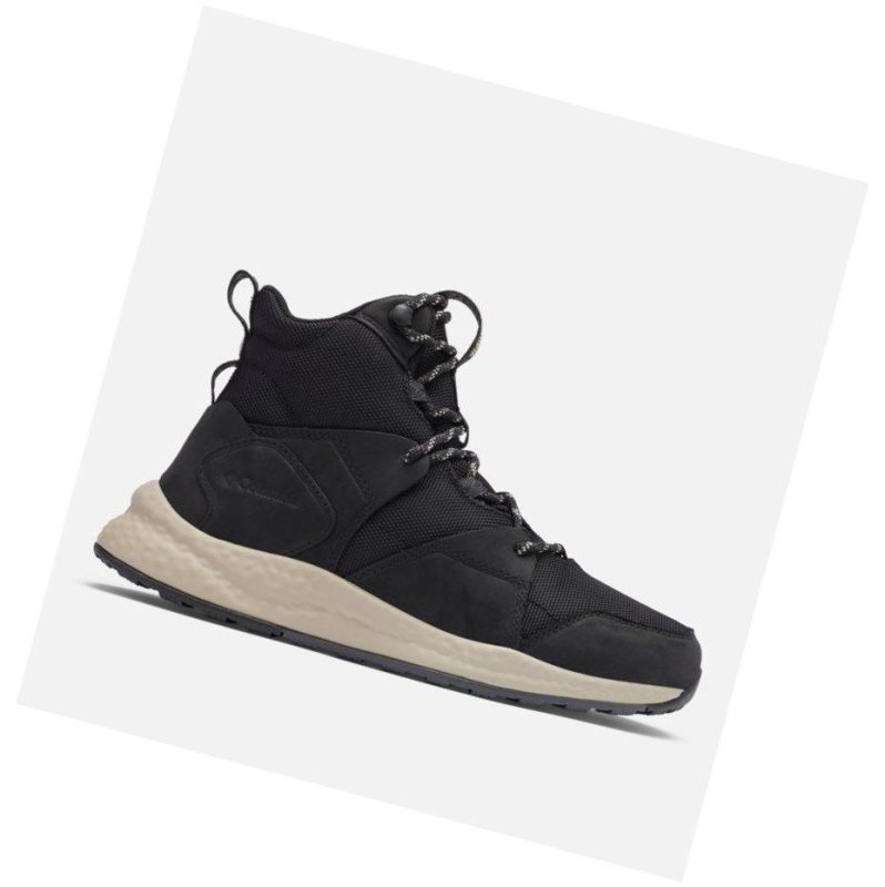 Kozaki Columbia SH/FT OutDry Sneaker Damskie Czarne Brązowe | 37JYNKTUP