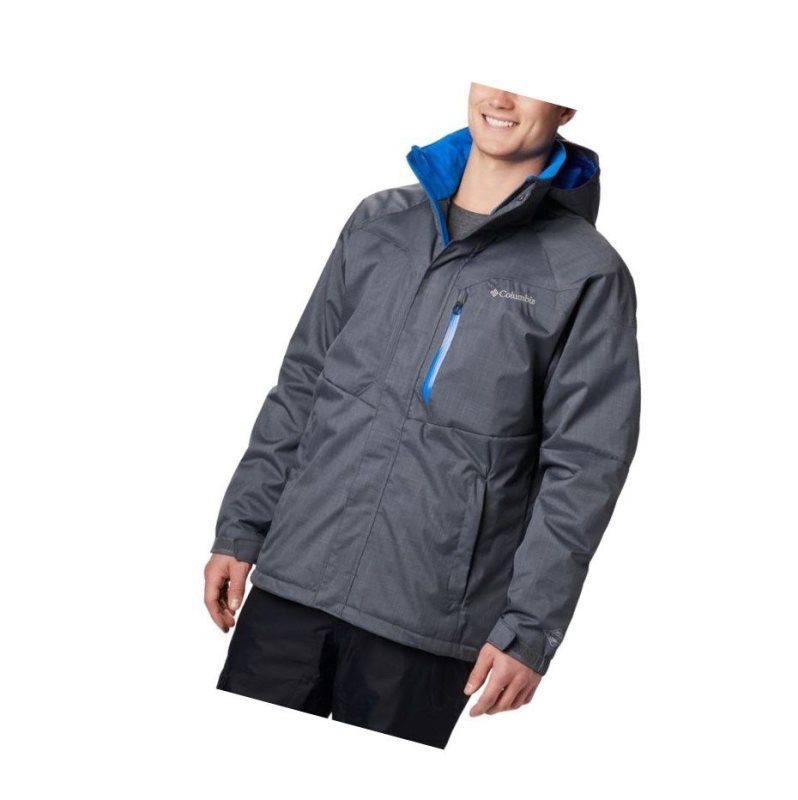 Kurtki Columbia Alpine Action Big Męskie Jasny Szare Niebieskie | 39VGBTLCX