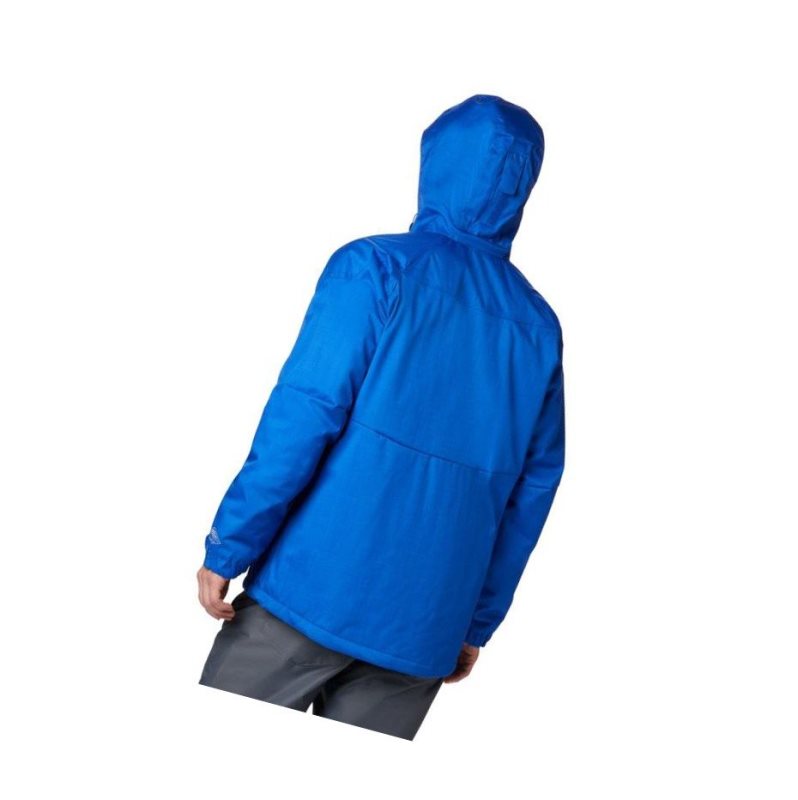 Kurtki Columbia Alpine Action Insulated Męskie Ciemny Niebieskie | 85BGCQWLE