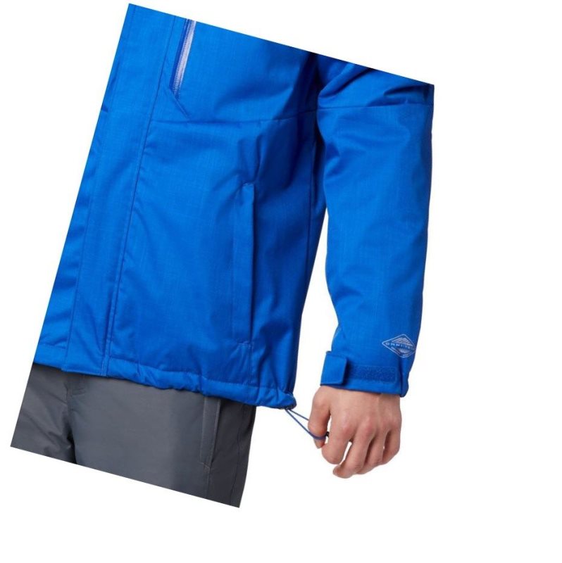 Kurtki Columbia Alpine Action Insulated Męskie Ciemny Niebieskie | 85BGCQWLE