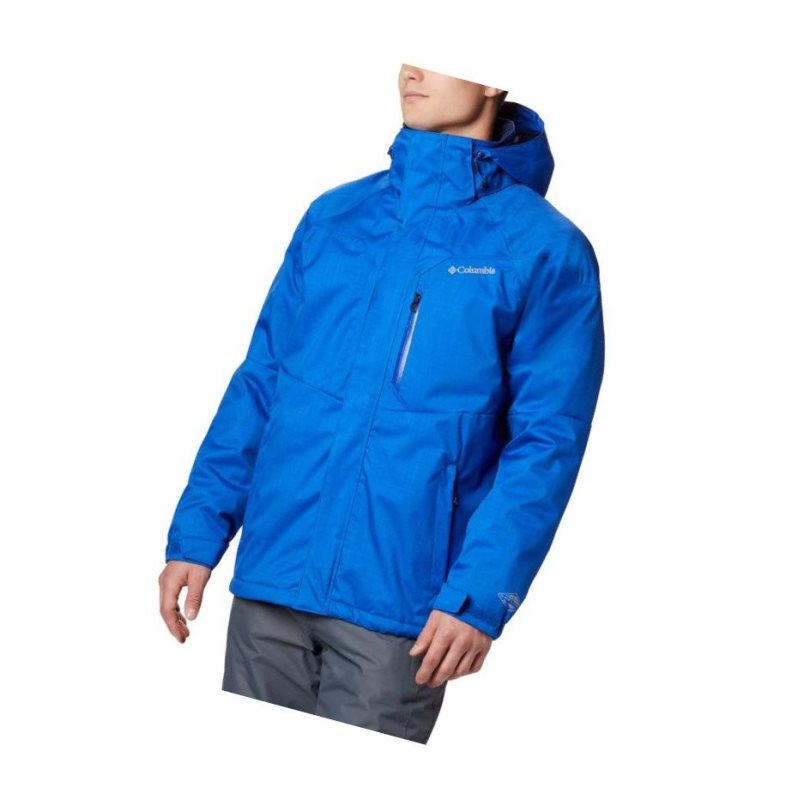 Kurtki Columbia Alpine Action Insulated Męskie Ciemny Niebieskie | 85BGCQWLE