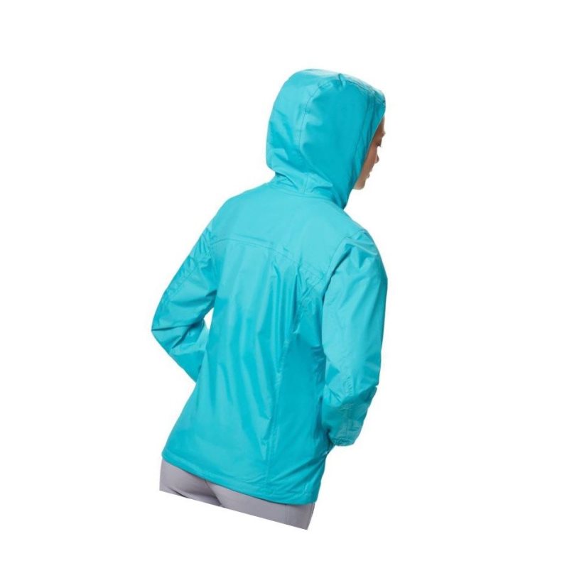 Kurtki Columbia Arcadia II Rain Damskie Niebieskie | 36RLONWTQ