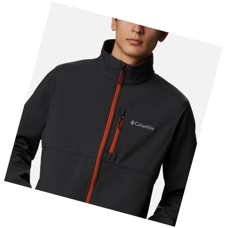 Kurtki Columbia Ascender Softshell Męskie Ciemny Szare | 07HJKAMUG