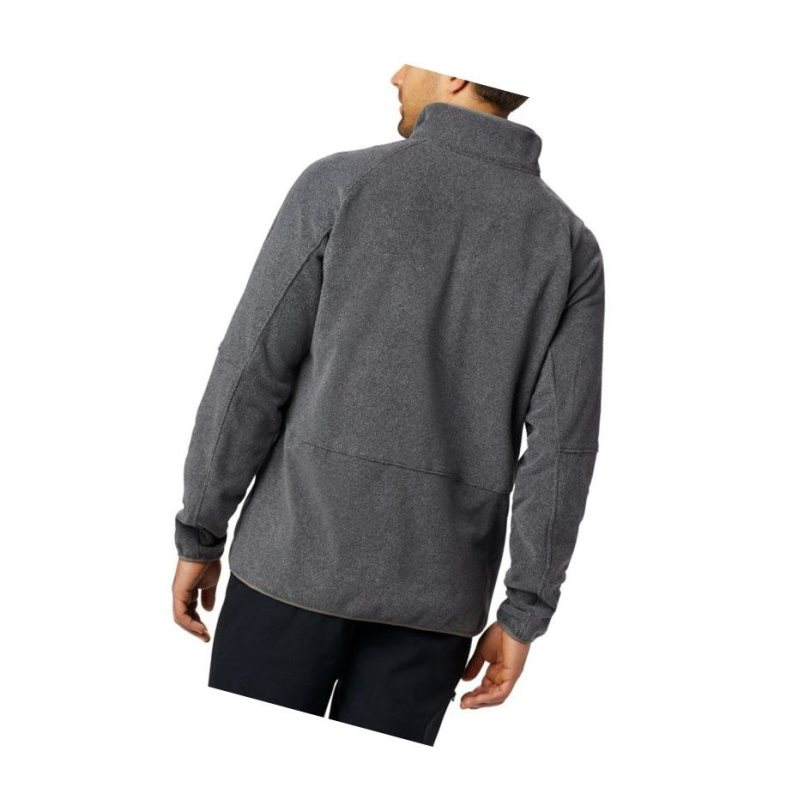 Kurtki Columbia Basin Trail Full Zip Fleece Tall Męskie Szare | 70VCGUTBX