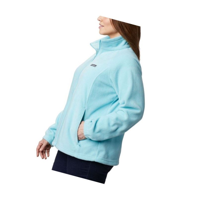 Kurtki Columbia Benton Springs Full Zip Plus Size Damskie Głęboka Turkusowe | 69TPUGXOY