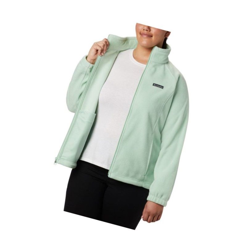 Kurtki Columbia Benton Springs Full Zip Plus Size Damskie Mięta | 16KZYRLQF