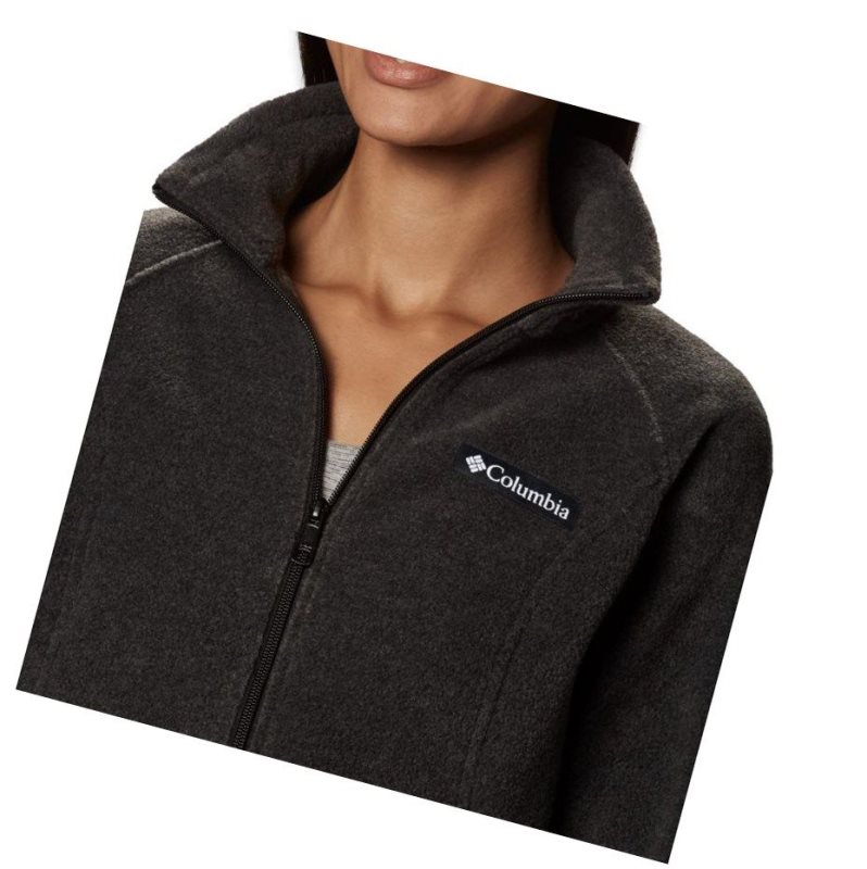 Kurtki Columbia Benton Springs Full Zip Fleece Petite Damskie Szare | 03UHCROLJ