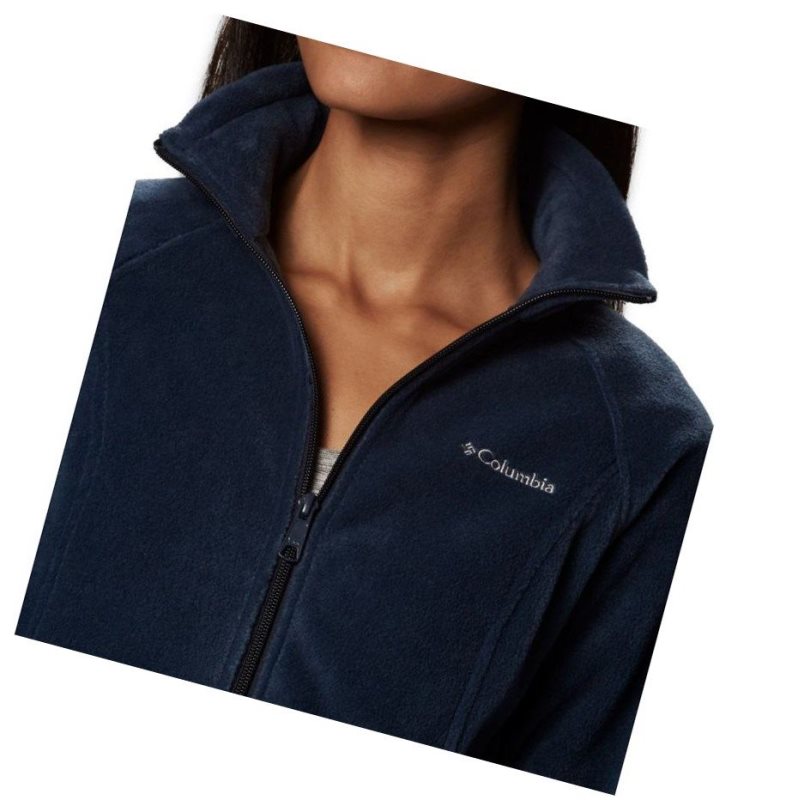 Kurtki Columbia Benton Springs Full Zip Fleece Petite Damskie Granatowe | 85ZVHIXWQ