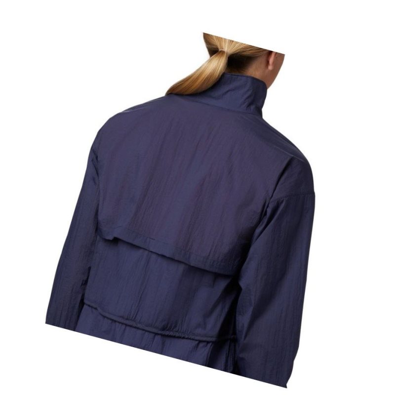 Kurtki Columbia Berg Lake Anorak Damskie Granatowe | 56EBXPVTK