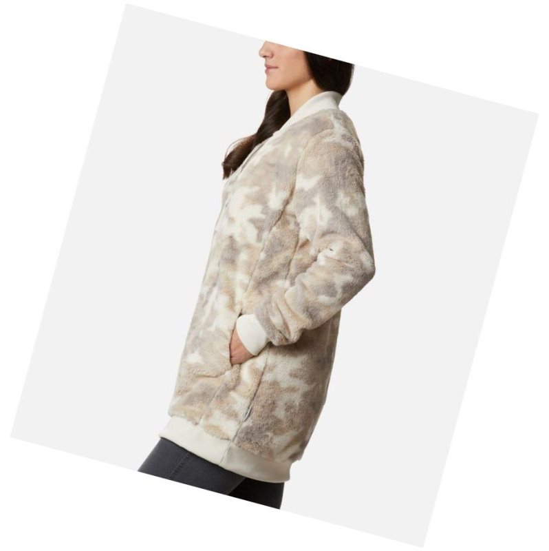 Kurtki Columbia Bundle Up Printed Fleece Damskie Camo | 31VIYXFPK