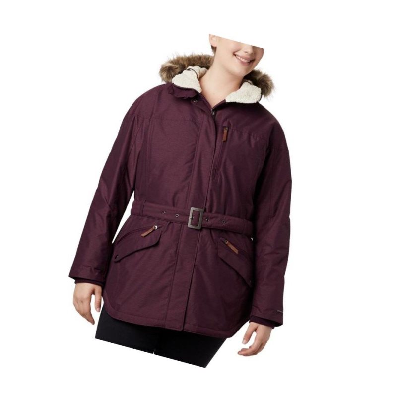 Kurtki Columbia Carson Pass II Plus Size Damskie Czarne Różowe | 01DAGEKJY