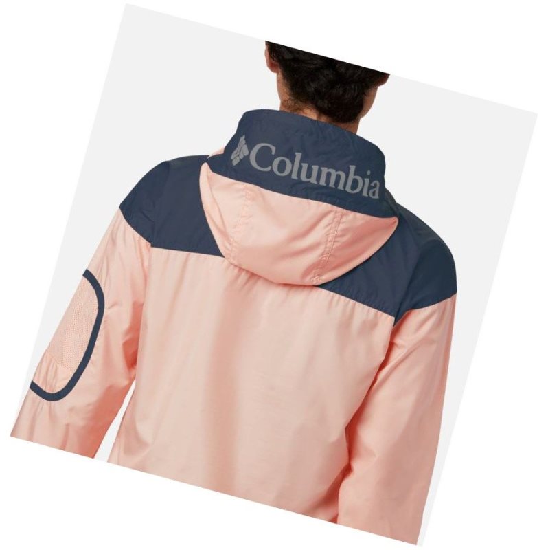 Kurtki Columbia Challenger Windbreaker Damskie Granatowe | 02TDEWRAJ