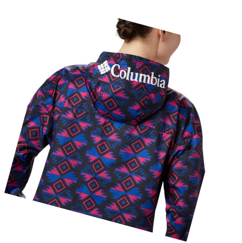 Kurtki Columbia Challenger Windbreaker Damskie Czarne | 01JQYWGTS