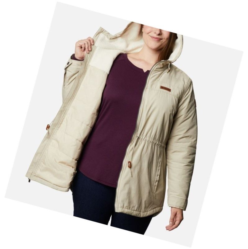 Kurtki Columbia Chatfield Hill Plus Size Damskie Khaki | 91NZGJBVP