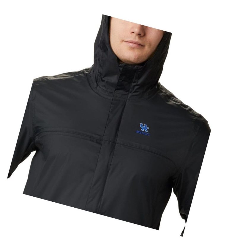 Kurtki Columbia Collegiate Watertight II - Kentucky Męskie Czarne | 82PDLZUHR