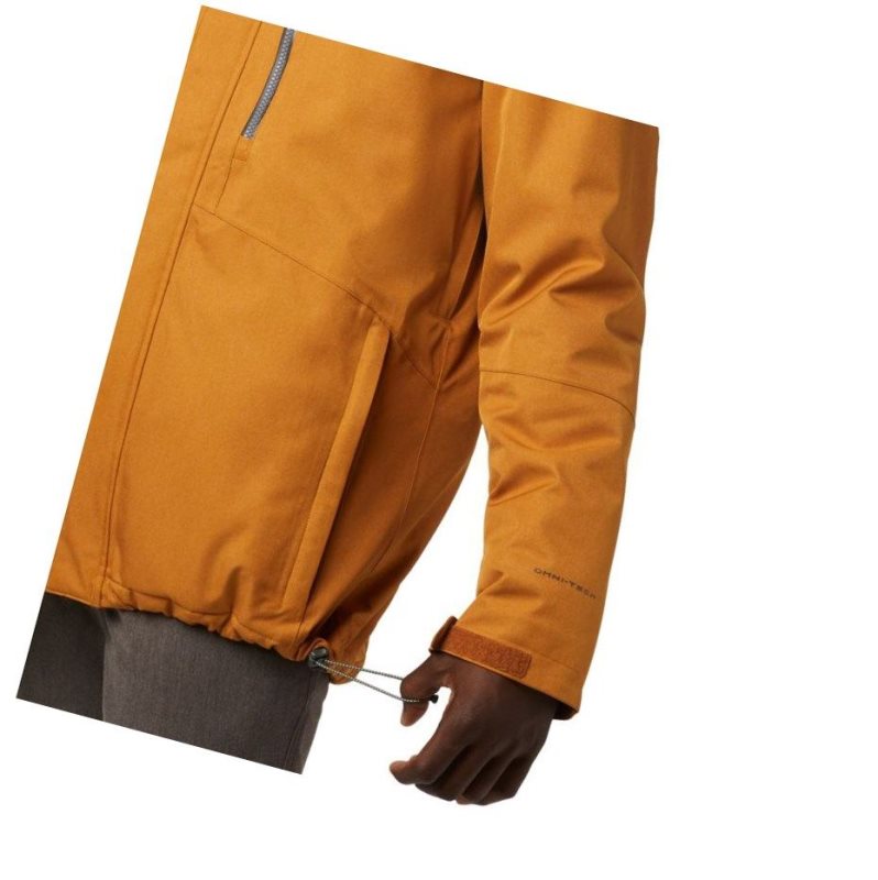 Kurtki Columbia Cushman Crest Insulated Męskie Brązowe | 87WFTQZNV