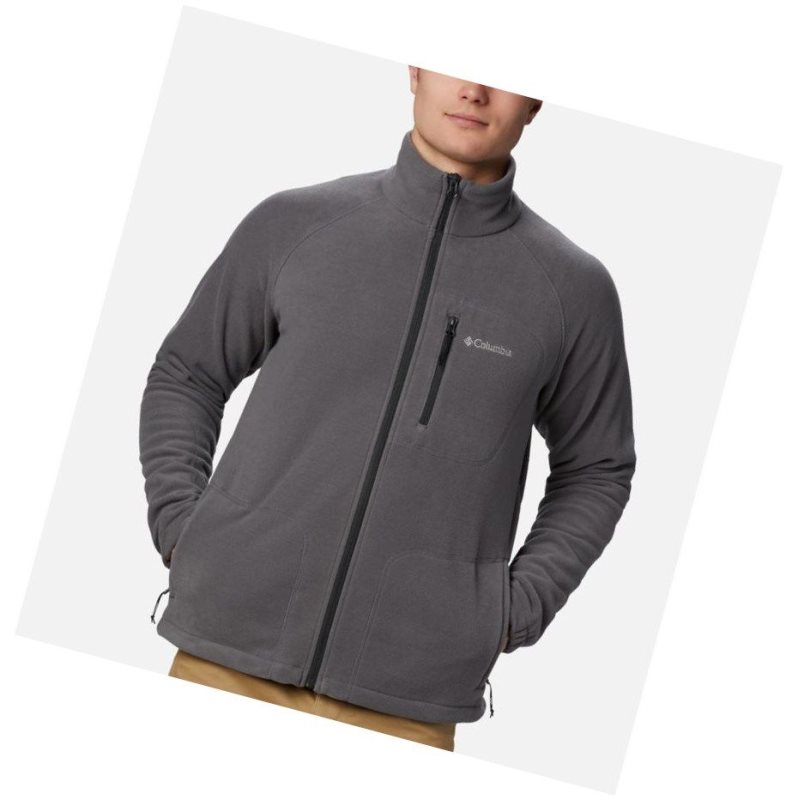 Kurtki Columbia Fast Trek II Full Zip Fleece Tall Męskie Szare | 94HGEXLDB