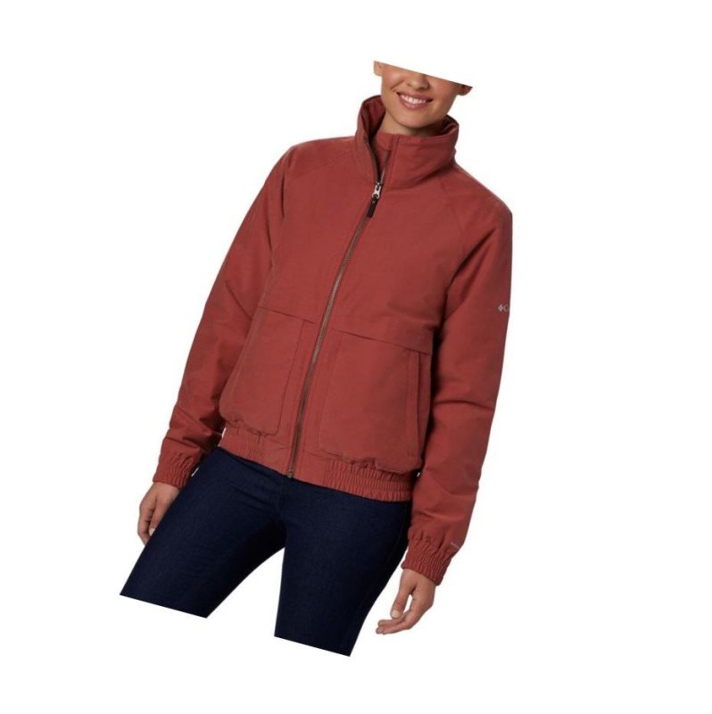 Kurtki Columbia Firwood Bomber Damskie Czerwone | 59GEOBICX