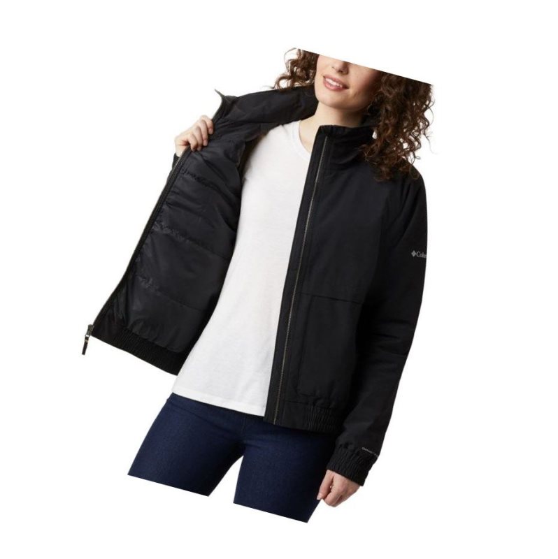 Kurtki Columbia Firwood Bomber Damskie Czarne | 27IASXDUV