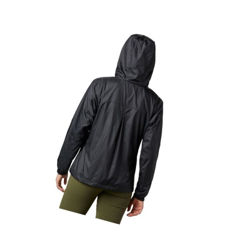 Kurtki Columbia Flash Forward Lined Windbreaker Damskie Czarne | 60ADQFUYH