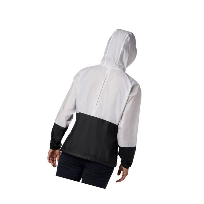 Kurtki Columbia Flash Forward Windbreaker Damskie Białe Czarne | 95XRLFVSQ