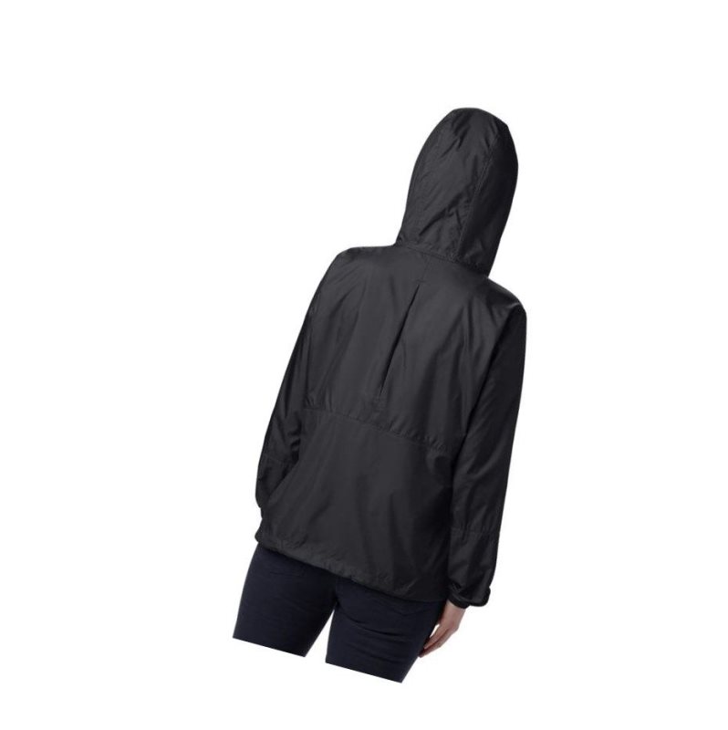 Kurtki Columbia Flash Forward Windbreaker Damskie Czarne | 04PUXIQYH