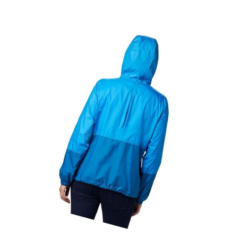 Kurtki Columbia Flash Forward Windbreaker Damskie Niebieskie | 01EGOVYQP