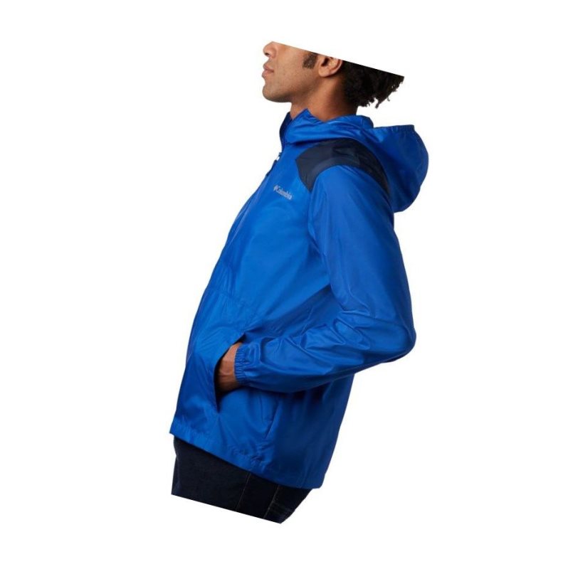 Kurtki Columbia Flashback Windbreaker Męskie Granatowe | 91HIJKDER