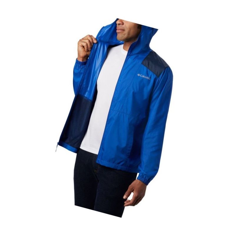 Kurtki Columbia Flashback Windbreaker Męskie Granatowe | 91HIJKDER