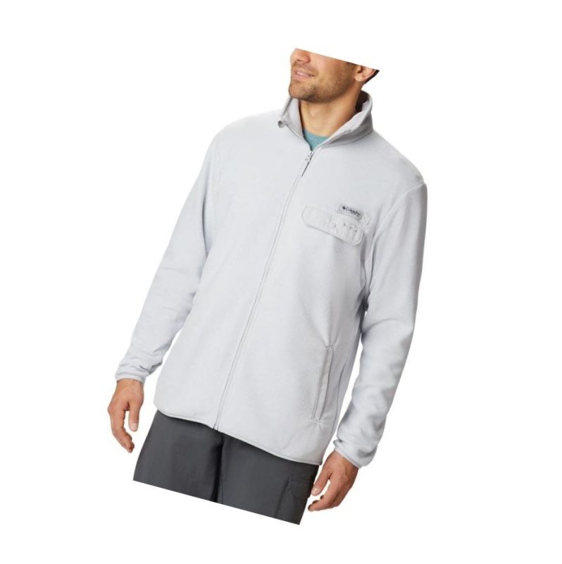 Kurtki Columbia Harborside II Fleece Full Zip Męskie Szare | 63LBMZQSI