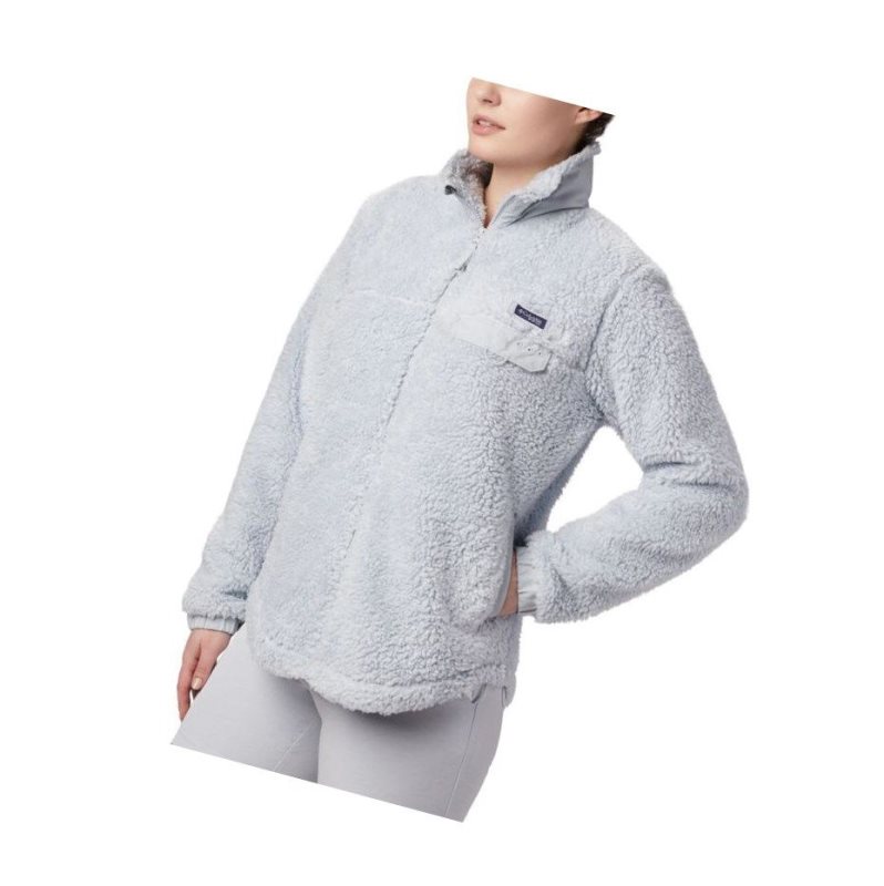 Kurtki Columbia Harborside II Heavy Weight Fleece Full Zip Damskie Szare | 52WCTJVSL