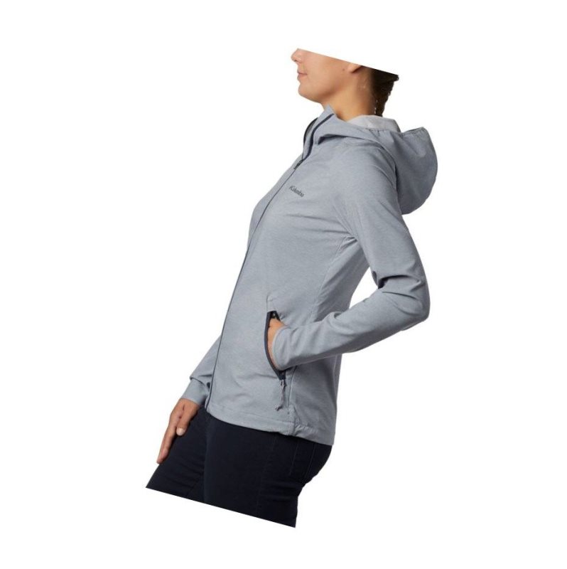 Kurtki Columbia Heather Canyon Softshell Damskie Szare | 62WHQJRPX