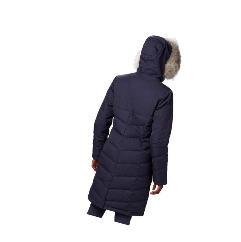 Kurtki Columbia Hillsdale Parka Damskie Granatowe | 54XHAOJVR