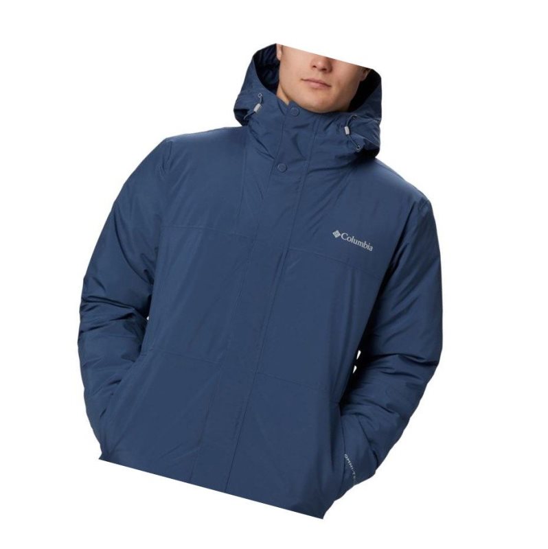 Kurtki Columbia Horizon Explorer Insulated Męskie Ciemny Niebieskie | 40KXBDJZU