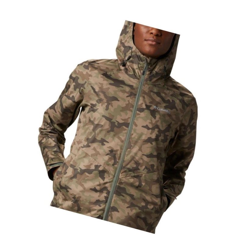 Kurtki Columbia Inner Limits II Damskie Szare Zielone Camo | 50MVXUTIR