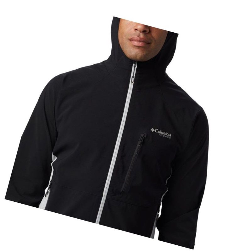 Kurtki Columbia Irico Midlayer Męskie Czarne Szare | 24FHGKIED