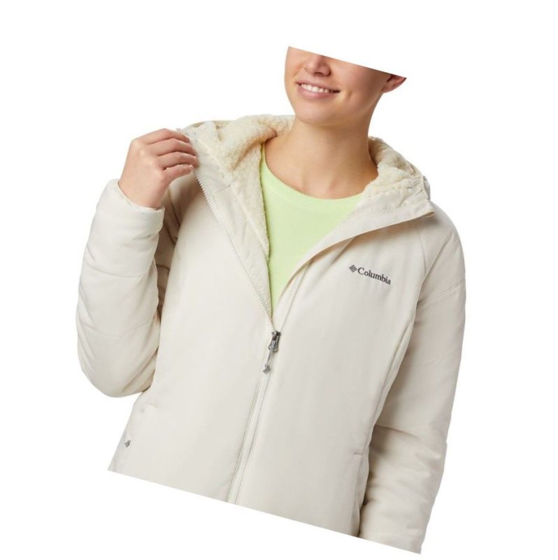 Kurtki Columbia Kruser Ridge II Plush Softshell Damskie Kremowe | 10IHTQBEK