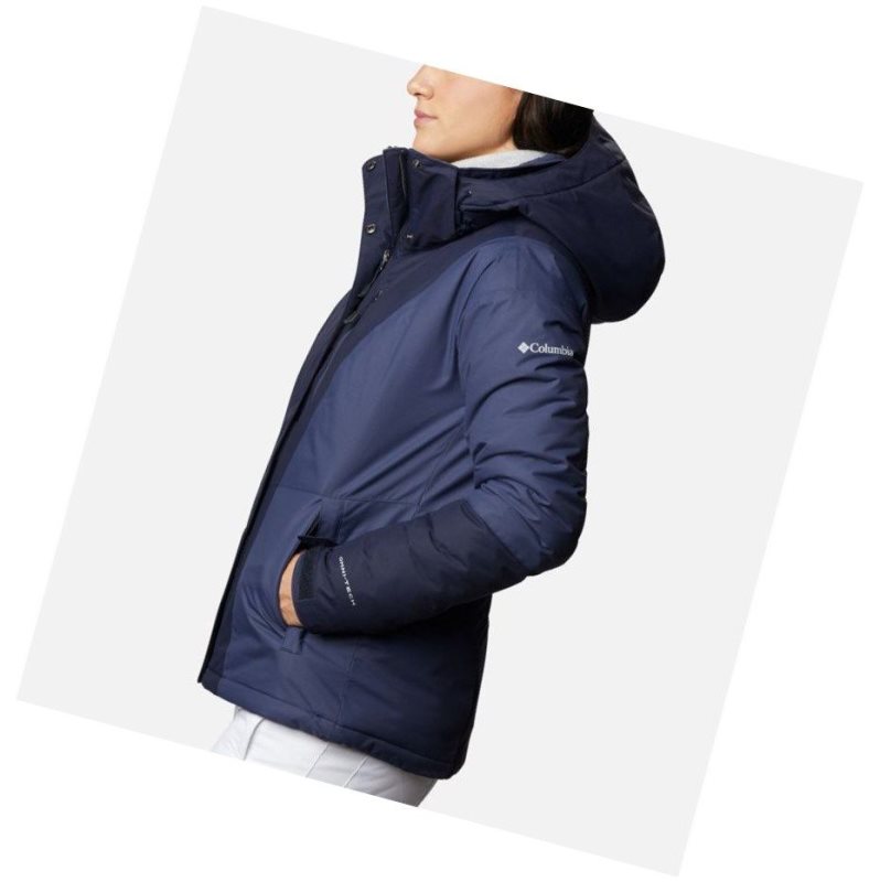 Kurtki Columbia Last Tracks Insulated Damskie Granatowe | 27EAULYHG