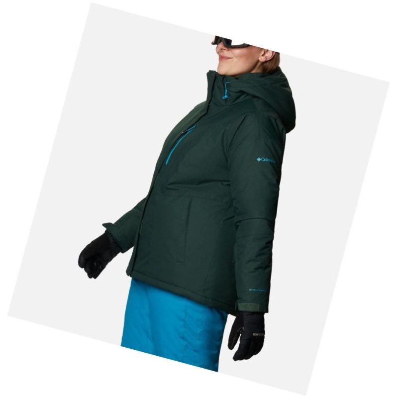 Kurtki Columbia Last Tracks Insulated Plus Size Damskie Zielone | 67UPRLWXA